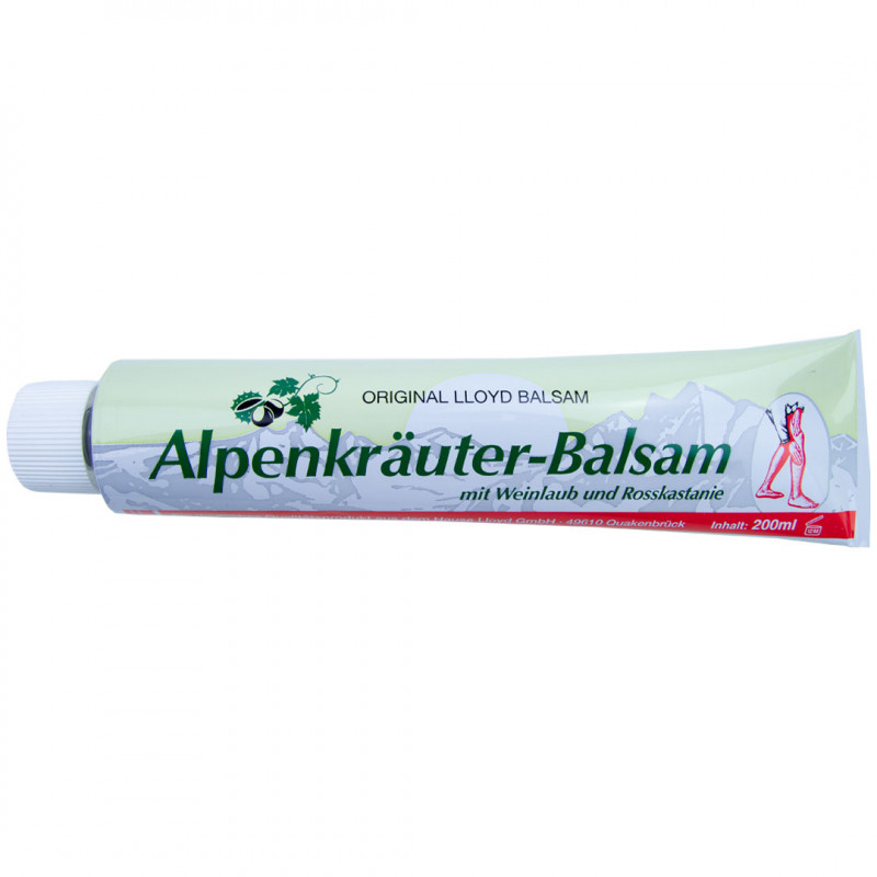 Alpenkräuter balzam z gaštanu a červených hroznových listov 200 ml