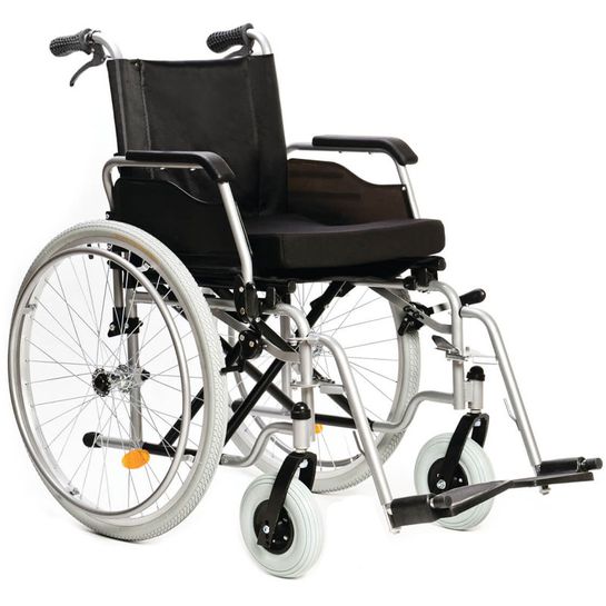 Invalidný vozík mechanický s poduškou a brzdami FORTE PLUS