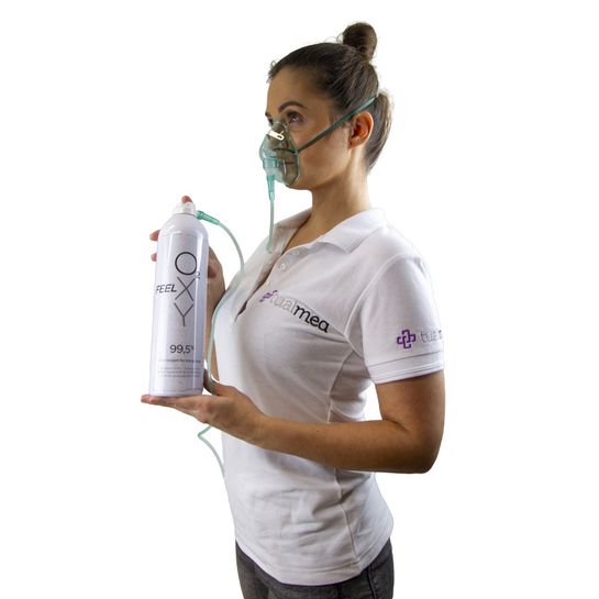 Kyslík v spreji s maskou OXY 12L