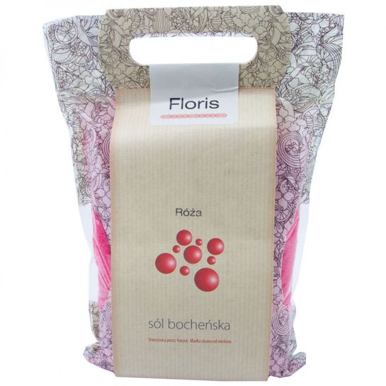 Liečivá soľ do kúpeľa z ruží Floris 1,2 kg