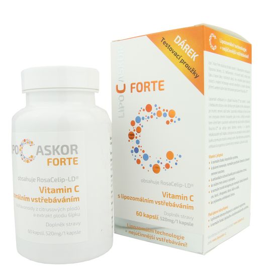 Lipozomálny vitamín C Askor forte 60 kapsúl