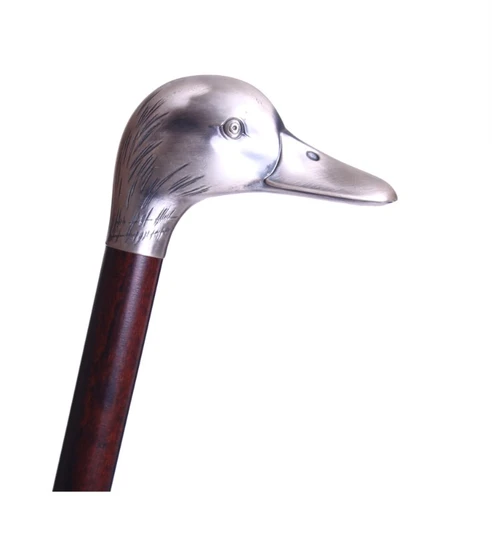 Luxusná palica s rukoväťou v tvare kačice