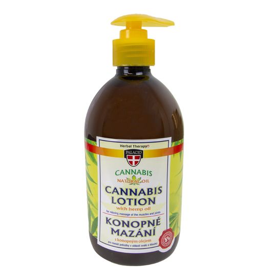 Masážny bylinný gél s konopným olejom Herbal Therapy 500 ml