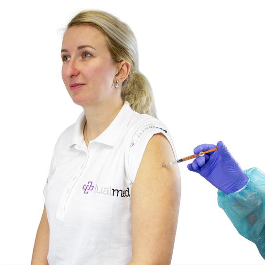 Očkovacia a inzulínová striekačka s ihlou 1ml 1 kus