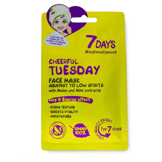 Regeneračná pleťová maska 7 Days Cheerful Tuesday