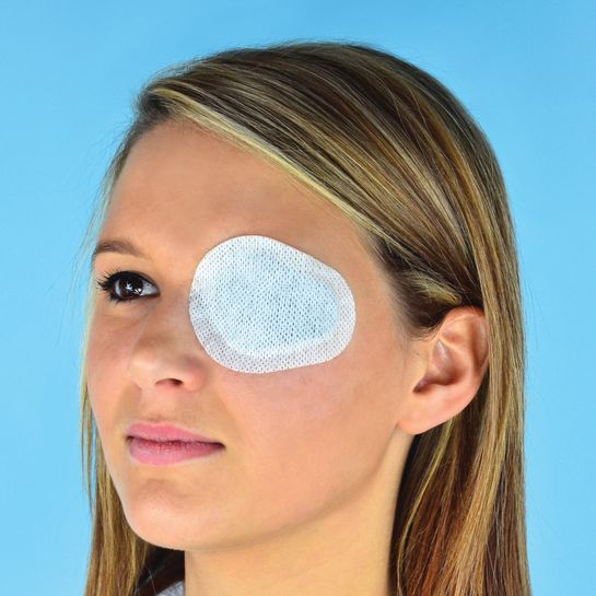 Samolepiace netkané očné obväzy s absorpčnou vložkou 1 ks