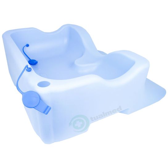 Umývadlo pre ležiacich pacientov plastové ergonomické DeLuxe