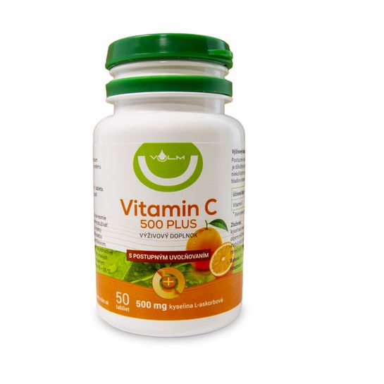 Vitamín C 500 PLUS 50ks Vulm