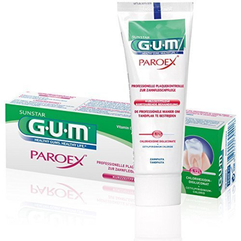 Zubná pasta pri paradentóze GUM Paroex 0,12